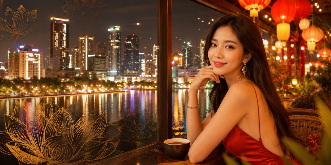 Người dùng đăng ký tài khoản 5ds tại quán cà phê Hà Nội