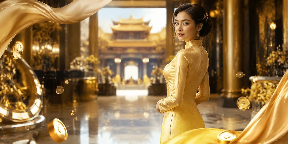 Không khí giải trí casino sôi động tại Huế với trang phục áo dài truyền thống
